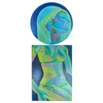 Asti Doll diptych: Camouflage